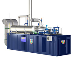 Когенерационные установки - биогаз Серия Quanto